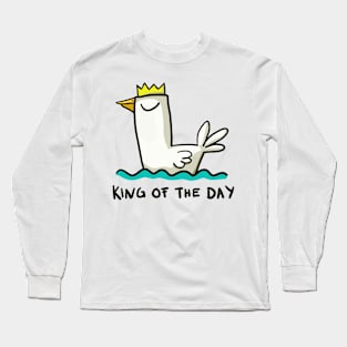 King of the Day, duck king Long Sleeve T-Shirt